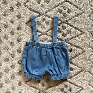 Vintage suspender shorts